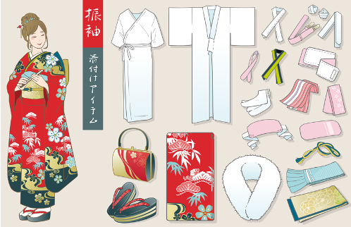 振袖に関わる物品でも構いません 